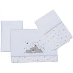 Completo Lenzuolino Foppapedretti Dolcestella Bianco