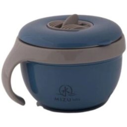Mizu Baby Mizubaby Piatto Caldo Taiki Azzurro-Grigio