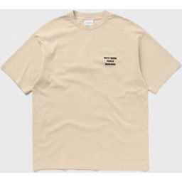 Drôle de Monsieur Le Tee Slogan men Shortsleeves beige in taglia:XL