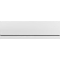 HudsonReed Pannello Vasca Frontale 1500mm Bianco Laccato Pannello Frontale Solido
