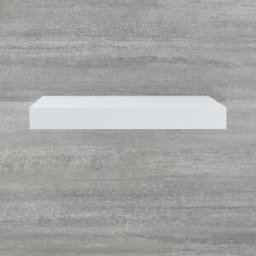 HudsonReed Mensola Bianca per Lavabo da Appoggio 600mm - Cluo
