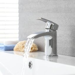 HudsonReed Rubinetto Monoforo Cromato Per Lavabo - Razor