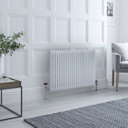 HudsonReed Radiatore Tradizionale Orizzontale Triplo Bianco - 750 x 1010mm - Regent