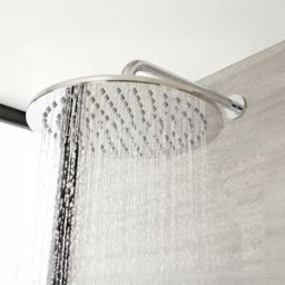 HudsonReed Soffione Doccia Rotondo Ultrasottile da Parete 300mm - Mirage