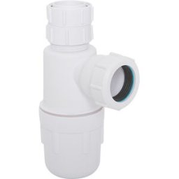 HudsonReed Sifone a Bottiglia in Polipropilene con Attacco da 1” 1/4