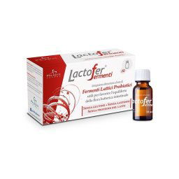Lactofer integratore di fermenti lattici 10 flaconcini 10 ml