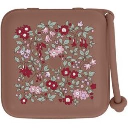 Scatola Porta Ciuccio BIBS Liberty Chamomille Lawn Woodchuck