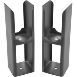 HudsonReed Piedini di Supporto a Pavimento per Radiatori Antracite - Delta