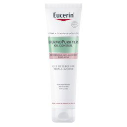 Eucerin DermoPurifyer Oil Control Gel Detergente Tripla Azione 150ml