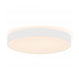 Trade Shop - Plafoniera Tonda Led 42w Cct 3000k 4000k Lampada Soffitto Parete Luce 3200lm 40cm - Bianco