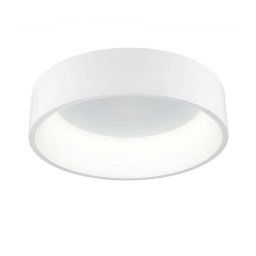 Trade Shop - Plafoniera Tonda Led 30 W Cct 3000k 4000k Lampada Soffitto Parete Muro Luce 40cm - Bianco
