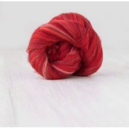 DHG Tops 70% Lana Merino 30% Seta Tussah - Collezione Duri di Menta Flamenco - 100 g