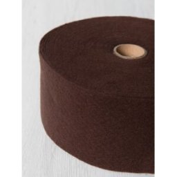 DHG Nastro Prefeltro di Lana, alto 10 cm - 5 m Cioccolato - 1 pz.