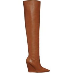 Stuart Weitzman Saloon 100 Wedge Boot - Donna Toffee 36