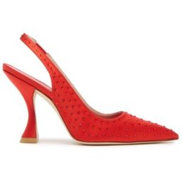 Stuart Weitzman Glam Xcurve 100 Slingback - Donna Rosso 36.5