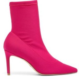 Stuart Weitzman Stuart 85 Stretch Bootie - Donna Magenta 35.5