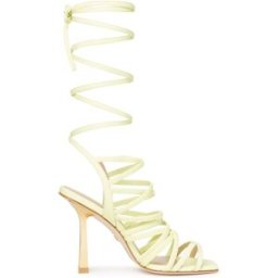Stuart Weitzman Jaxie 100 Sandal - Donna Lime Elettrico 36.5