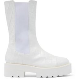 Stuart Weitzman Presley Ultralift Bootie - Donna Bianco 36.5