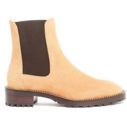 Stuart Weitzman Kolbie Chelsea Bootie - Donna Sabbia 37.5