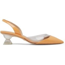 Stuart Weitzman Lucitesculpt Sling 50pm - Donna Mango 37