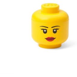 Lego Testa contenitore - Mini (Ragazza)