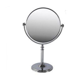 Trade Shop - Specchio Da Tavolo 8" Girevole Make Up Trucco Accessorio Bagno Donna 31cm 52772 -