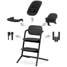 Cybex Gold Seggiolone Cybex Lemo 4 in 1 Stunning Black
