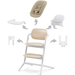 Cybex Gold Seggiolone Cybex Lemo 4 in 1 Sand White