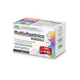 Sanavita Multivitaminico Minerale integratore per riprendersi da uno stato di convalescenza 30 compresse