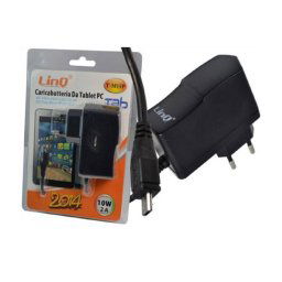 Trade Shop - Alimentatore Caricabatteria Da Rete Casa Per Tablet Pc 5v 2a 10w Micro Usb T-m15p -