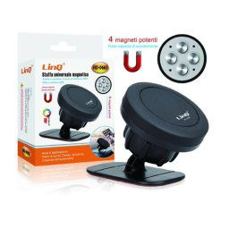 Trade Shop - Staffa Universale Magnetica Supporto Smartphone Gps Cruscotto Auto Tavolo Hd-0663 -