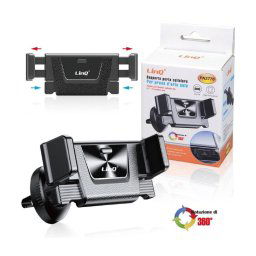 Trade Shop - Staffa Supporto Portacellulare Da Auto Per Smartphone 4.7-7.2" Presa Aria Fn2770 -