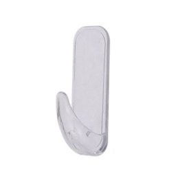 Trade Shop - Set 3 Pz Ganci Appendini Da Parete Adesive Casa Cucina Bagno Attaccapanni 87005 -