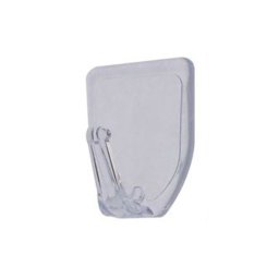 Trade Shop - Set 3 Pz Ganci Appendini Adesivi Da Parete Casa Cucina Bagno Attaccapanni 87011 -