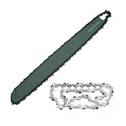 Trade Shop - Lama E Barra Per Motosega 40 Cm + Catena Di Ricambio Moto Sega 400 Mm Strong -