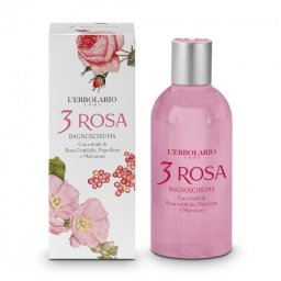3 Rosa Bagnoschiuma 250ml