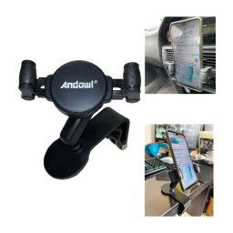 Trade Shop - Supporto Per Auto Cellulare 4.0 – 6.5″ Ganci Regolabili Multifunzionale Q-zj123 -