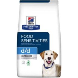 HILLS Hill's Prescription Diet d/d Food Sensitivities Alimento Secco per Cani con Anatra e Riso 12KG
