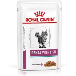 ROYAL CANIN V-Diet Renal Multipack Pesce per Gatti 12X85G