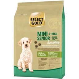 SELECT GOLD Sensitive Mini Senior con Anatra e Patate 1KG