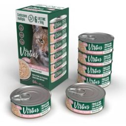 VIRTUS Cat Natural Multipack 6X50G POLLO CON PROSCIUTTO