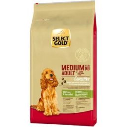 SELECT GOLD Sensitive Medium Adult con Anatra e Patate 12KG