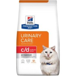 HILLS Hill's Prescription Diet c/d Urinary Care Multicare Stress Alimento Secco per Gatti 400G