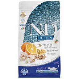 N&D Ocean Gatto Adult Merluzzo Arancia 300G
