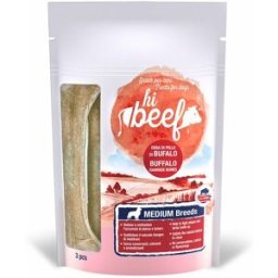HI BEEF Snack Dog Osso di Bufalo Medium 105G