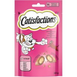CATISFACTIONS Snack per Gatto con Manzo 60G