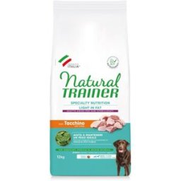 NATURAL TRAINER Light Medium Maxi Adult Tacchino 12KG