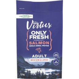 VIRTUS Dog Only Fresh Adult Salmone 7.5KG