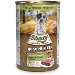 STUZZY Puppy Monoprotein Lattina 400G VITELLO