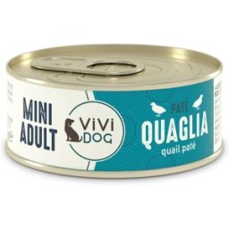 VIVI Dog Mini Adult Lattina Multipack 12x85G QUAGLIA